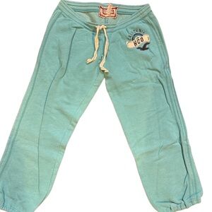 Blue Vintage Hollister Capris Sweatpants